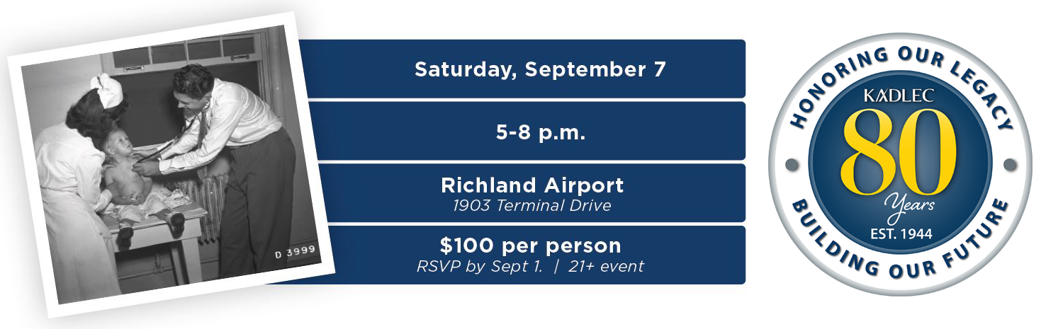 Saturday, September 7, Richland Airport, $100 per person